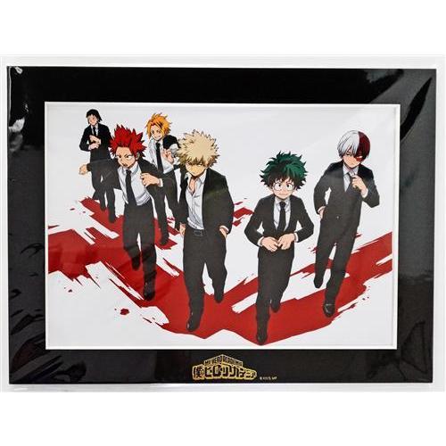 僕のヒーローアカデミア A4キャラファインマット スーツコスチューム