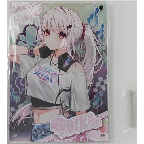 にじさんじ　椎名唯華　Wチャンス　DMMスクラッチ DMMスクラッチ にじさんじ 「WALL ART」 A-5賞 2層アクリルパネル 椎名