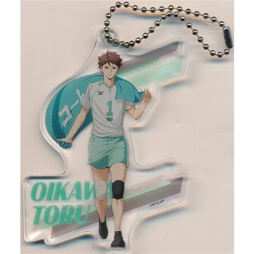 ハイキュープラザ トレーディングアクリルキーホルダー 及川徹