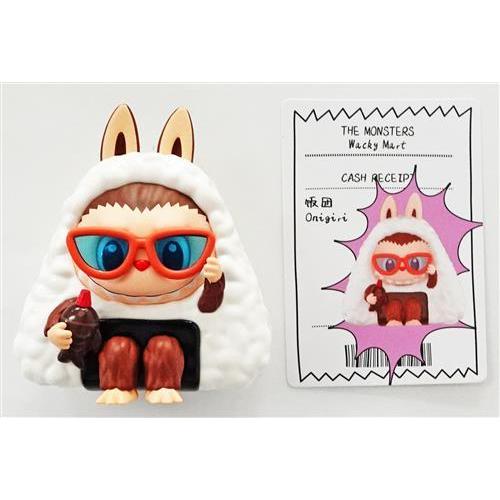 POPMART THE MONSTERS Wacky Mart シリーズ LABUBU Onigiri フィギュア