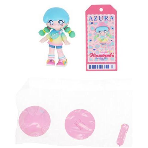 POPMART AZURA ワードローブ シリーズ Skateboard Girl フィギュア 