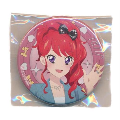 アイカツ トレーディング缶バッジ ?Link Ribbon? 紅林珠璃 アニメイト 