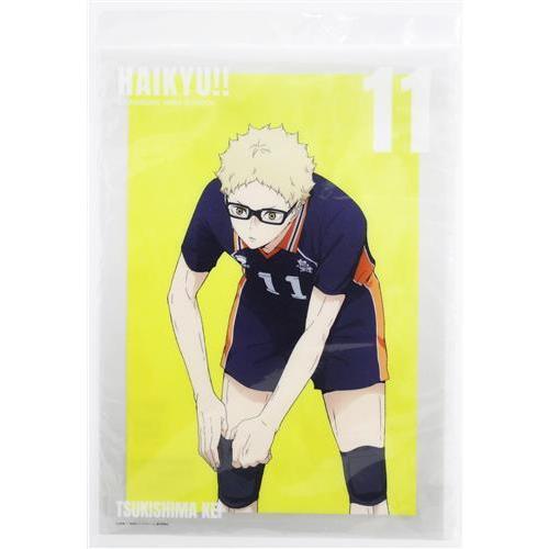 ハイキュー A3クリアポスター 月島蛍 : らしんばん通販 Yahoo!店