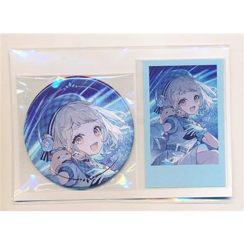 にじさんじ 誕生日グッズ2025 箔押し缶バッジ&チェキ風カード 町田ちま