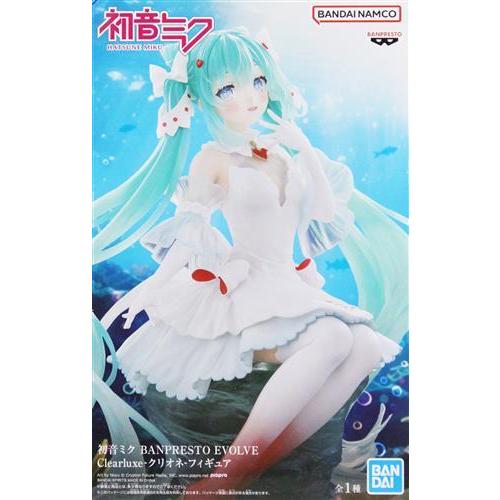 未開封初音ミク BANPRESTO EVOLVE Clearluxe-クリオネ-フィギュア