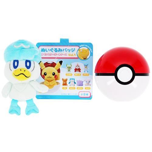 ポケットモンスター ぬいぐるみバッジ in モンスターボールケース vol
