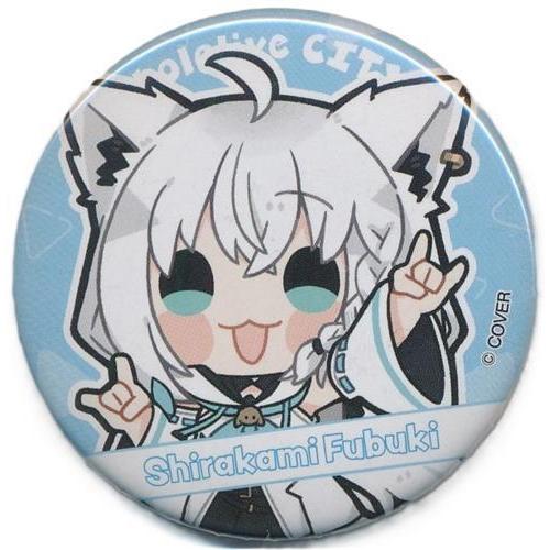 ホロライブ hololive CITY'24 缶バッジ 白上フブキ : らしんばん通販