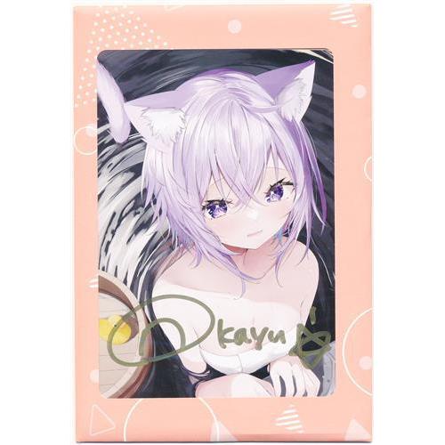 ホロライブ 誕生日記念2023 直筆サイン入りポストカード 猫又おかゆ 