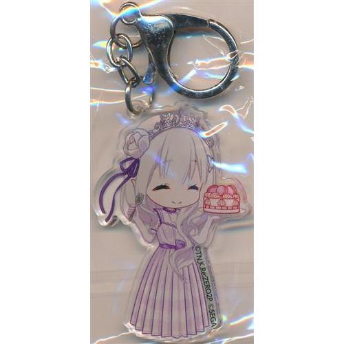 Re:ゼロから始める異世界生活 アクリルキーホルダー エミリア 月刊