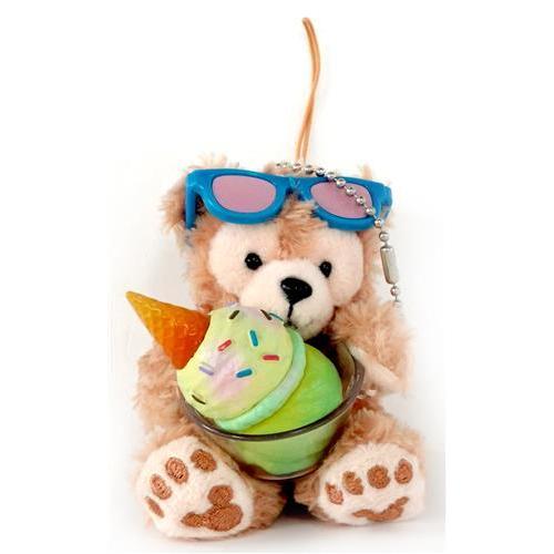 ダッフィー サニーファン ぬいぐるみ キーホルダー 4体セット 夏を