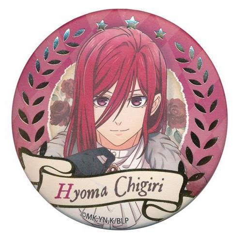 ブルーロック ヴィンテージシリーズ -玉座- 箔押し和紙缶バッジ 千切豹