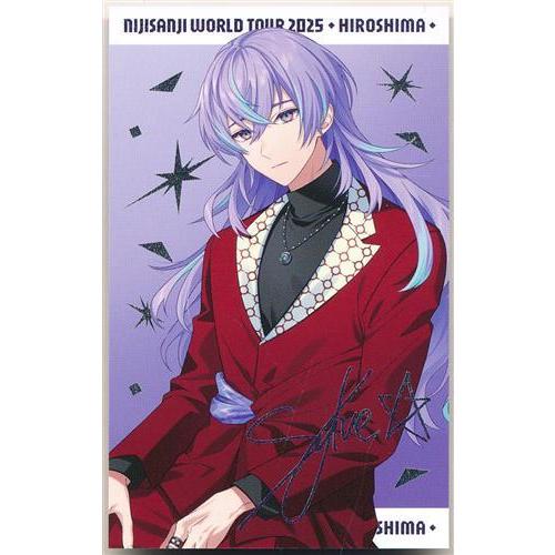 にじさんじ 星導ショウ WORLD TOUR 2025 広島 チェキ 1枚 にじさんじ WORLD TOUR 2025 広島 ランダムチェキ風カード 星導ショウ
