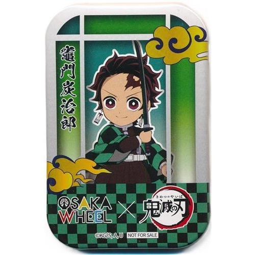 鬼滅の刃×OSAKA WHEEL 天空の鍛錬場 限定缶バッジ 竈門炭治郎