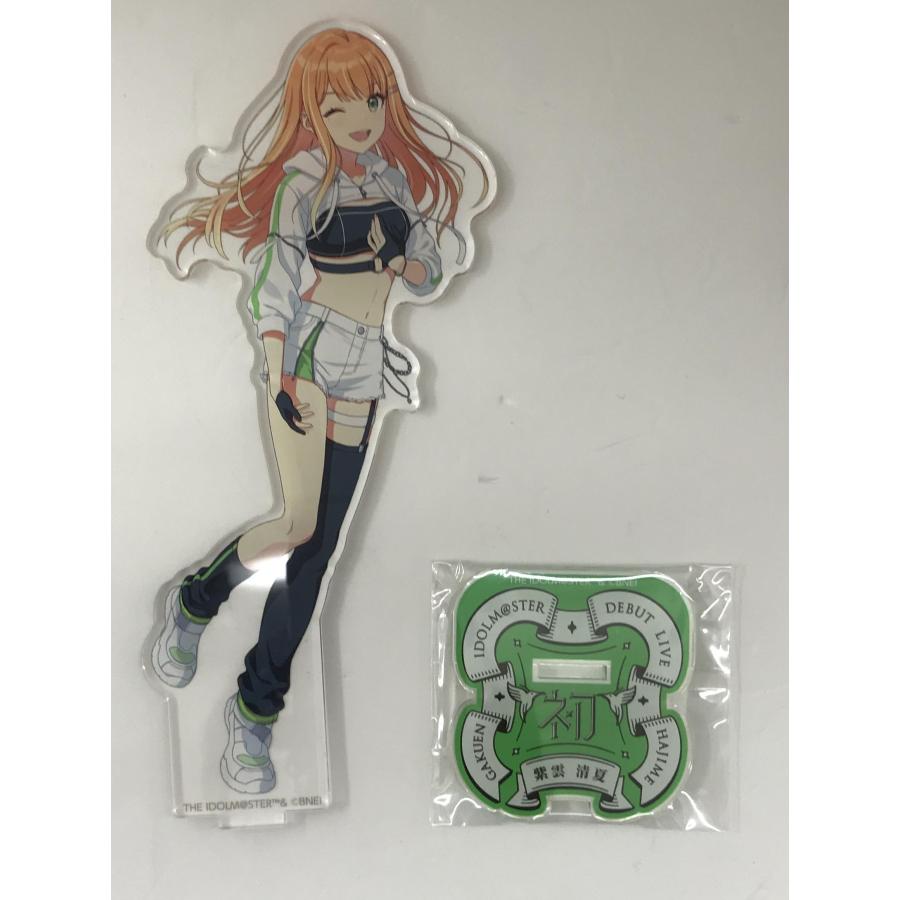 学園アイドルマスター DEBUT LIVE 初 TOUR 公式アクリルスタンド 紫雲