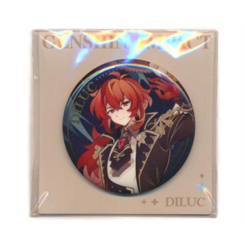 原神 七聖召喚大会シリーズ キャラ缶バッジ ディルック : らしんばん 