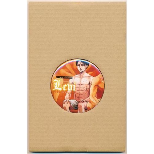 進撃の巨人 缶バッジ 特製缶バッジ リヴァイ ver別冊少年マガジン 2021