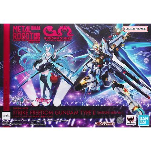 lROBOT魂　　ストライクフリーダムガンダム　初音ミク　ver とろ＋ひまつぶし | METAL ROBOT魂[SIDE MS]：ストライクフリーダム