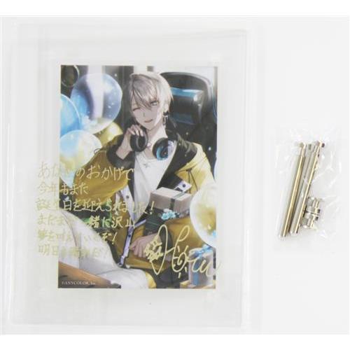 にじさんじ 誕生日グッズ ブロマイド付きアクリルフォトフレーム