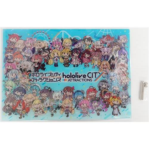 A3アクリルパネル hololiveCITY ATTRACTIONS ホロライブ hololiveCITY ATTRACTIONS A3アクリルパネル 集合