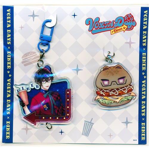 にじさんじ VOLTA Days×Diner つながるアクリルキーホルダー 四季凪