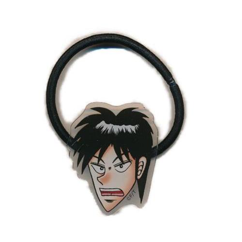 天 天和通りの快男児/アカギ ブラインドアクリルヘアゴム 天貴史