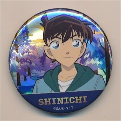 名探偵コナン 純黒の悪夢 缶バッジ 工藤新一 名探偵コナン トレーディングメタリック缶バッジF 工藤新一 黒衣の騎士