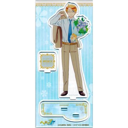 ヘタリア　アメリカ　アクリルスタンド ヘタリア World☆Stars アクリルスタンド アメリカ 食べ歩き