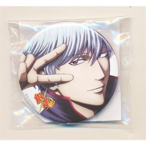 銀魂 オリジナル缶バッジ 坂田銀時 キャンペーン : らしんばん通販