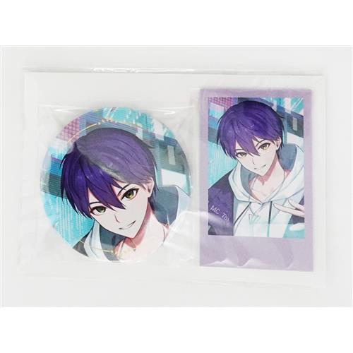 にじさんじ 誕生日グッズ2025 箔押し缶バッジ&チェキ風カード 剣持刀也