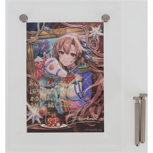 にじさんじ 誕生日グッズ ブロマイド付きアクリルフォトフレーム