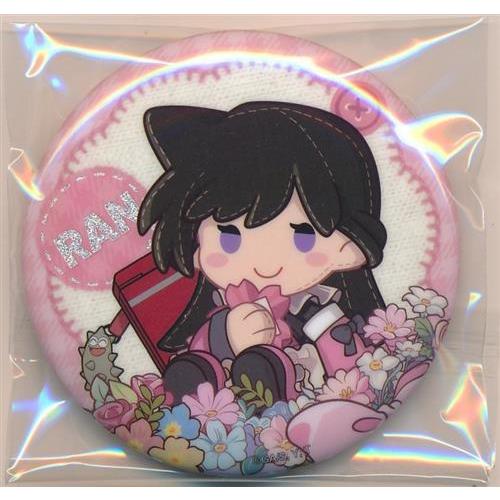 名探偵コナン ヘッドフォン プラス 毛利蘭 缶バッジ カドカワ 名探偵コナン KADOKAWA ヘッドフォン 缶バッジプラス 毛利蘭 名探偵