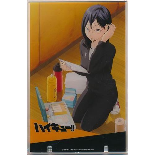ハイキュー 烏野高校排球部活動録 アクリルパネル 清水潔子
