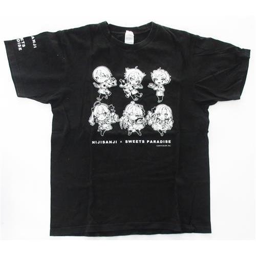にじさんじ×SWEETS PARADISE 海の家 Tシャツ ブラック : らしんばん