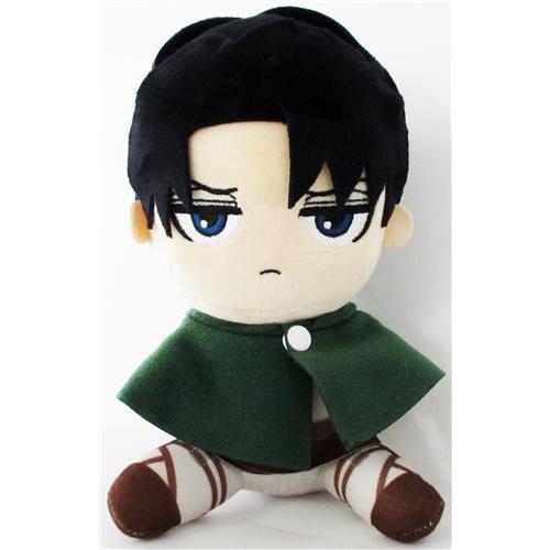 進撃の巨人 お座りぬいぐるみ S リヴァイ : らしんばん通販 Yahoo!店