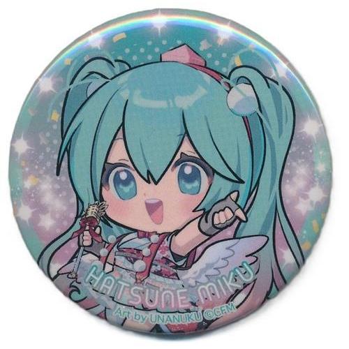 初音ミク あやかしステージ 缶バッジ 鴉天狗 ボーカロイド ボカロ