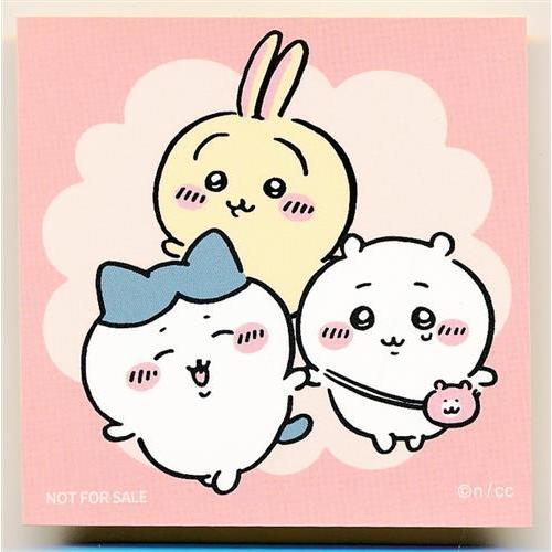 ちいかわ オリジナルステッカー (お出かけ) ちいかわ&ハチワレ&うさぎ
