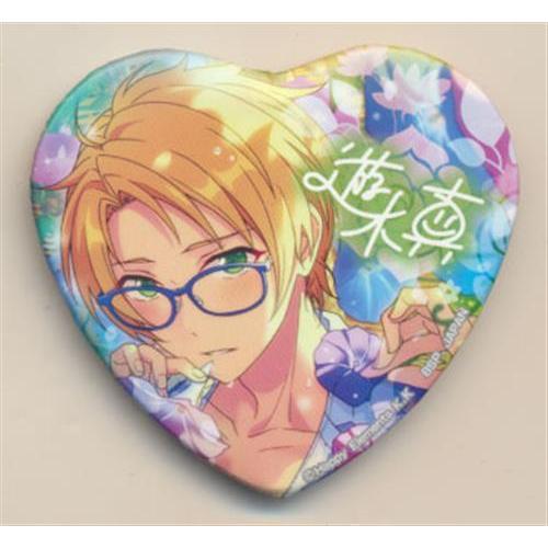 とるパカ あんさんぶるスターズ ?ハート型缶バッジ Vol.4? Aver. 遊木