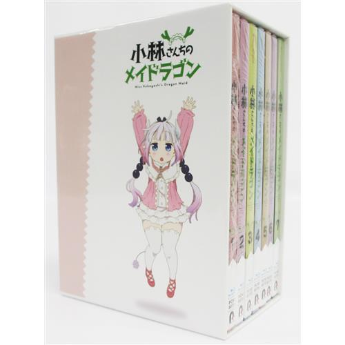 小林さんちのメイドラゴン ブルーレイ 全7巻セット ＋ 限定収納BOX 小林さんちのメイドラゴン 全7巻+HMV全巻購入特典 全巻収納BOXセット