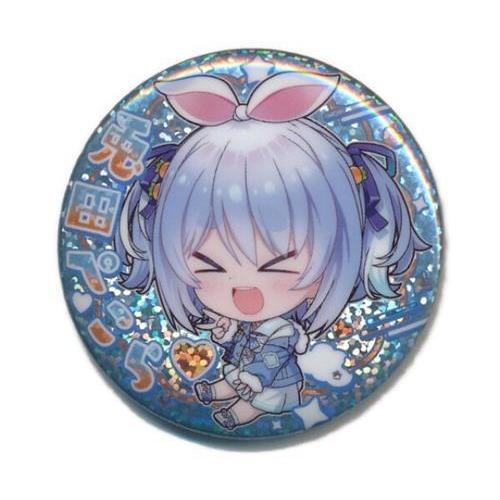 ホロライブ 缶バッジスナック vol.1 ホログラム缶バッジ 兎田ぺこら