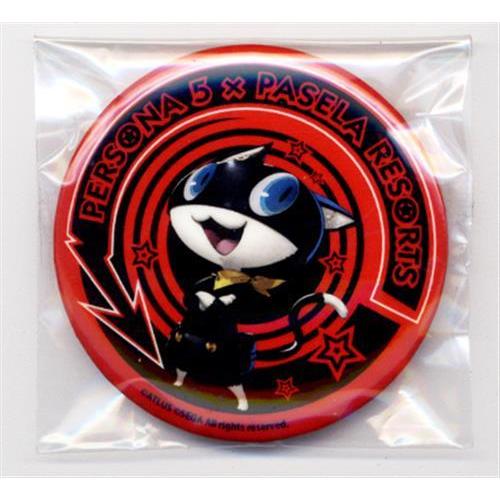 ペルソナ 5 × PASELA RESORTS オリジナル缶バッチ(缶バッジ) モルガナ