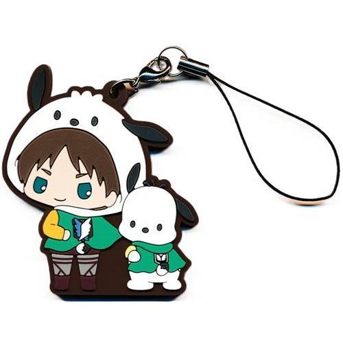 進撃の巨人×サンリオキャラクターズ トレーディングラバーストラップ 