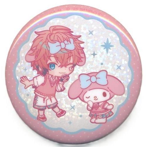にじさんじ オリエンス サンリオ 赤城ウェン 缶バッジ にじさんじ Oriens×サンリオキャラクターズ ランダムキラキラ缶バッジ