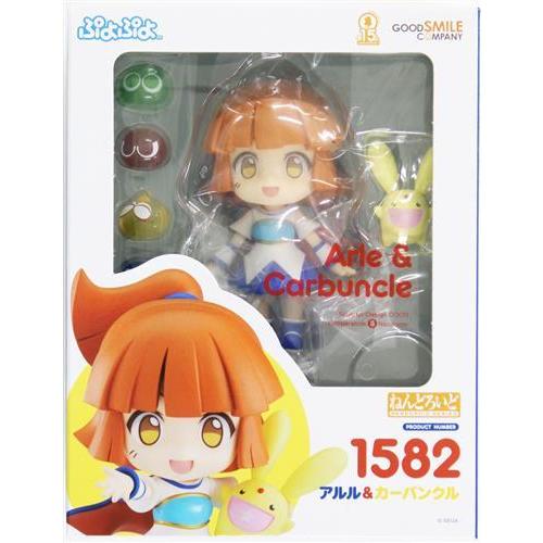 ねんどろいど 1582 ぷよぷよクエスト アルル&カーバンクル フィギュア