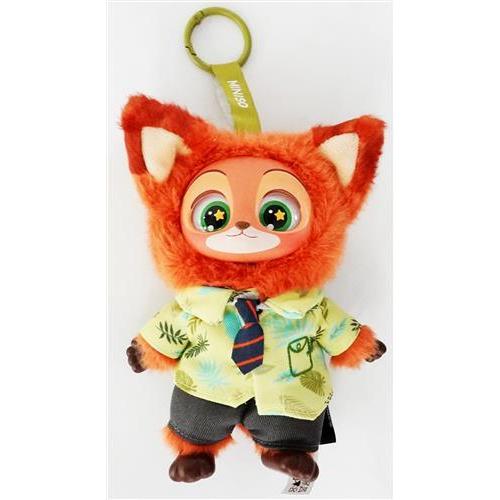 ズートピア ディズニー×MINISO ソフビぬいぐるみ シリーズ 警官 ニック