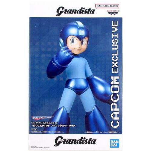 【未開封5点セット】ロックマン Grandista メタリックカラーver 未開封】ロックマン Grandista -ROCKMAN- メタリックカラーver