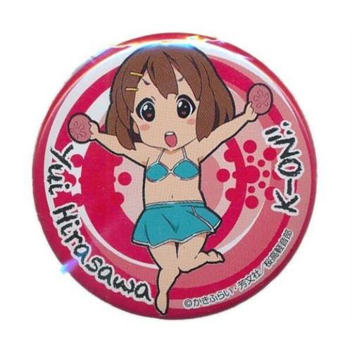 けいおん 缶バッジ 水着 かきふらい 平沢唯 : らしんばん通販 Yahoo!店