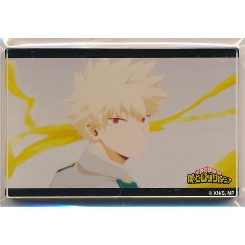 僕のヒーローアカデミア トレーディング場面写アクリルブロック?爆豪