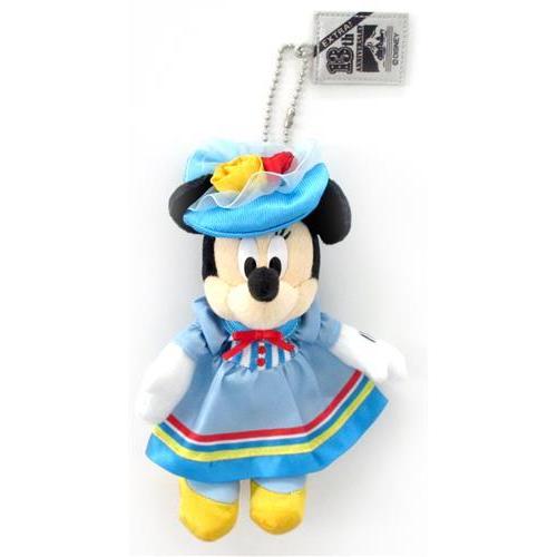 ディズニー 東京ディズニーシー13周年記念 ぬいぐるみバッジ ミニー