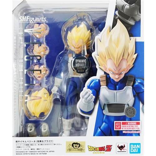 ベジータ kylin️ ドラゴンボール フィギュアLV1 ドラゴンボール S.H.Figuarts 超サイヤ人ベジータ〈危険なプライド