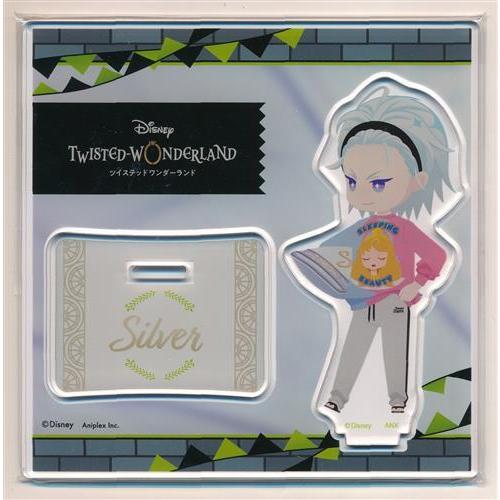 新品 ツイステ くつろぎ アクスタ カード 缶バッジ ミニぬいぐるみ シルバー Disney TWISTED-WONDERLAND シルバーの誕生日記念グッズ ミニアクリル